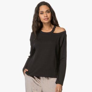 Rag & Bone Sky Cut-out Long Sleeve Black